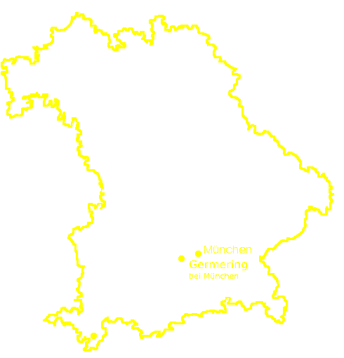 Umriss Bayern